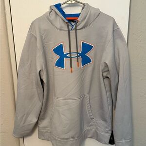UnderArmour Blue and Orange Hoodie